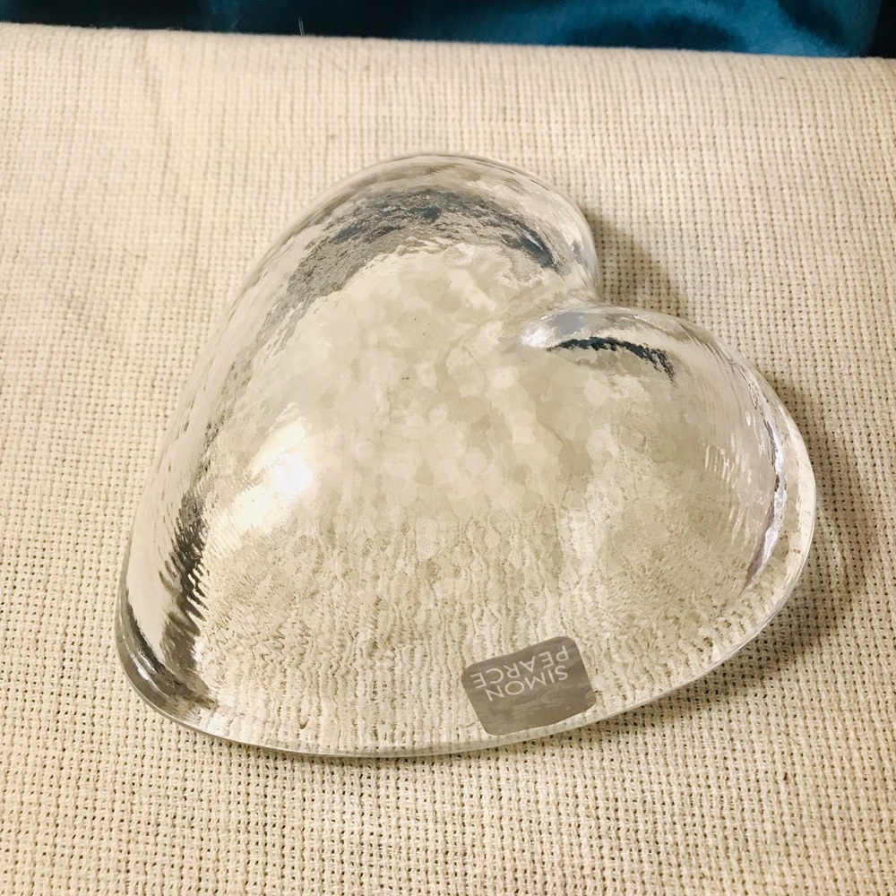 Simon Pearce Highgate Heart Dish